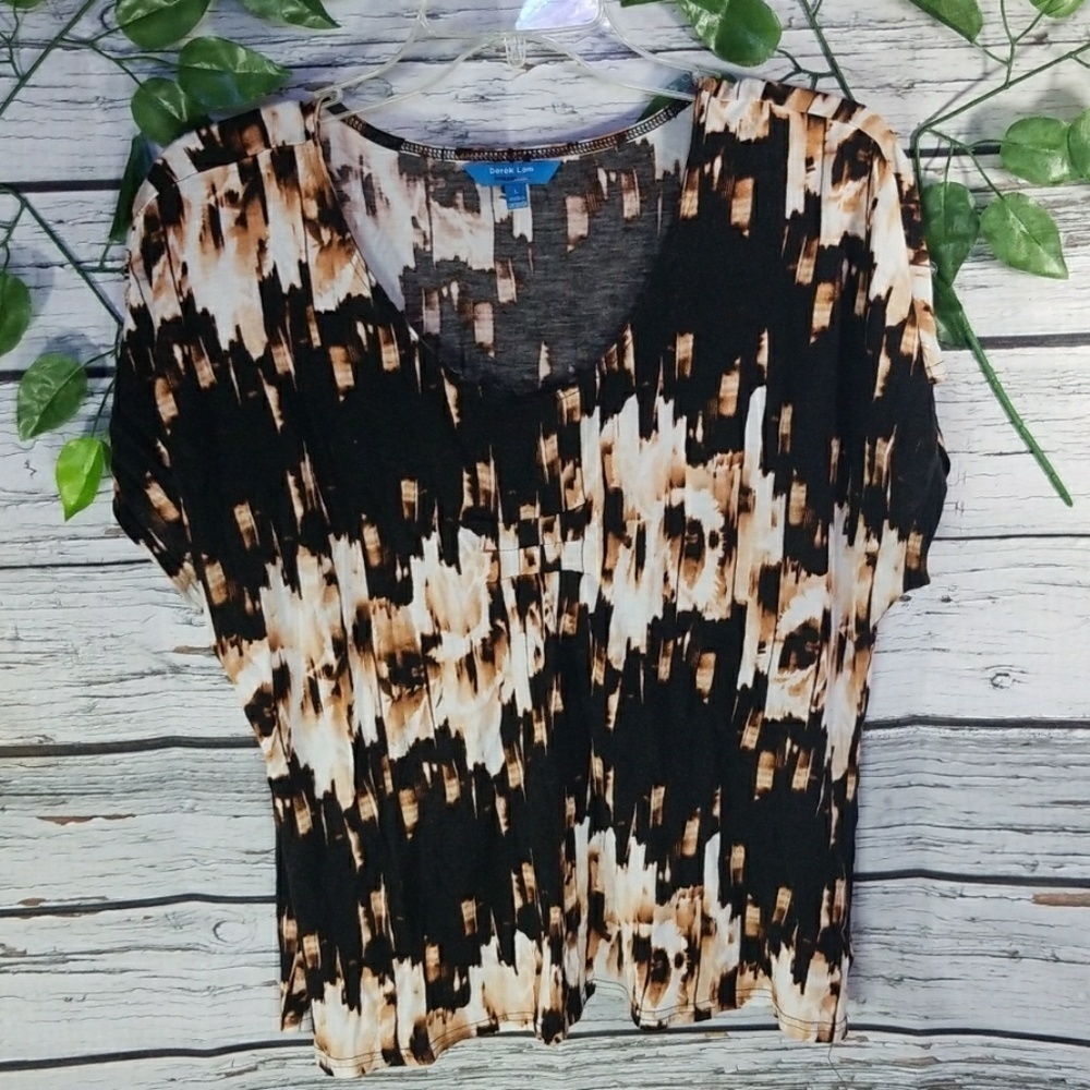 Derek Lam for DesigNation Rio scoop neck shirt Lg